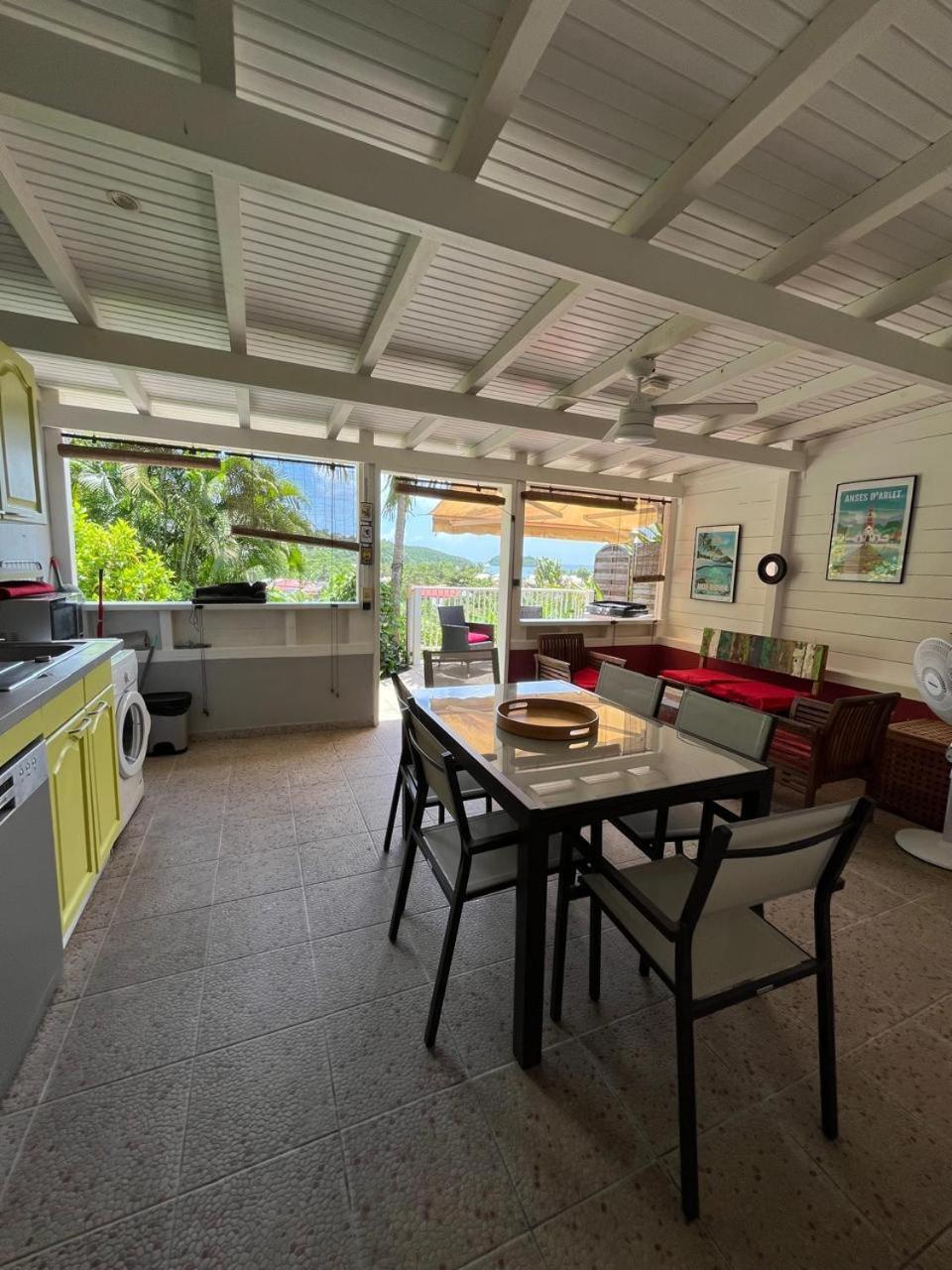 Terrasses Avec Vue Ilet Ramier Apartment Les Trois-Ilets Bilik gambar